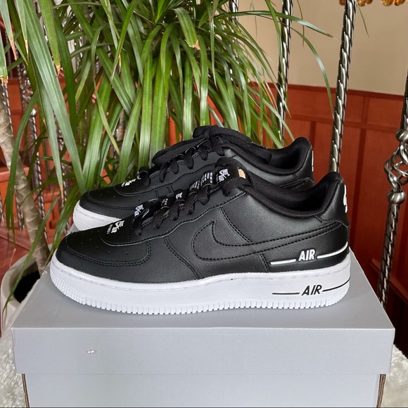 ‼️SOLD‼️ Nike Air Force 1 LV8 3 - Black, Black, White - Picture 5 of 14